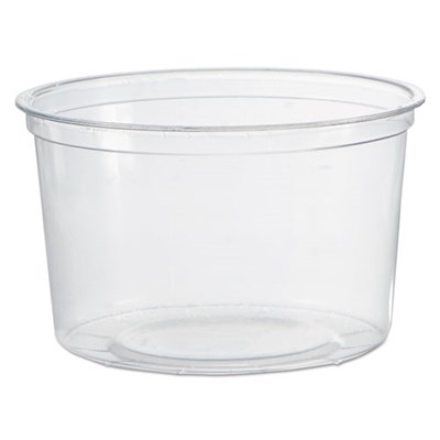 DELI CONTAINER 16 OZ. CLEAR 50/SL.10/CS.