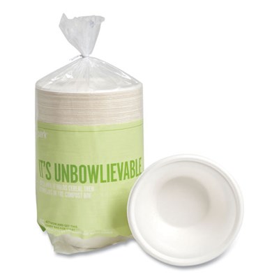 BOWL 12OZ COMPOSTABLE 125/PK